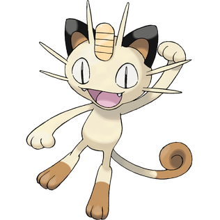 Meowth official artwork
